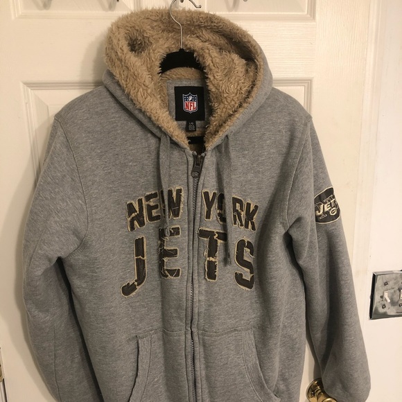 Jets sweatshirt with quilted lining - Picture 1 of 5